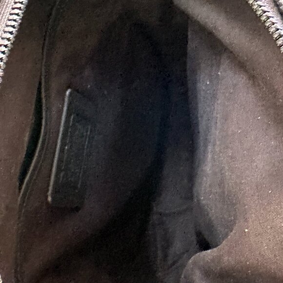 COACH CHARTER PACK IN SIGNATURE LEATHER:NWT BLACK CP116 Retail:$450 - Picture 13 of 15